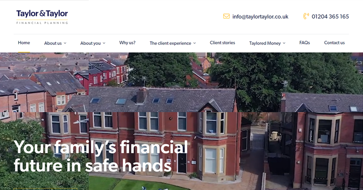 Photograph for Taylor & Taylor Financial Planning, Financial Services business in Bolton